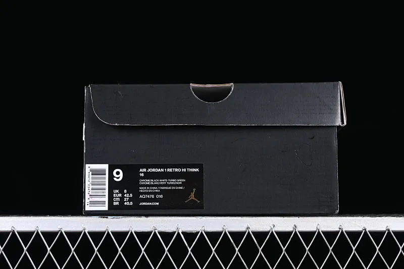 All categories Air Jordan Jordan series basketball shoes Air Jordan 1 High Air Jordan 1 Pass The Torch AJ1 Joe 1 Leonard liquid electroplated silver AQ7476-016